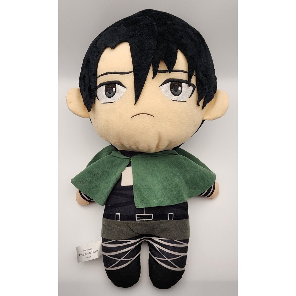 Plush Official LEVI‎ ACKERMAN Attack on Titan 9 in.